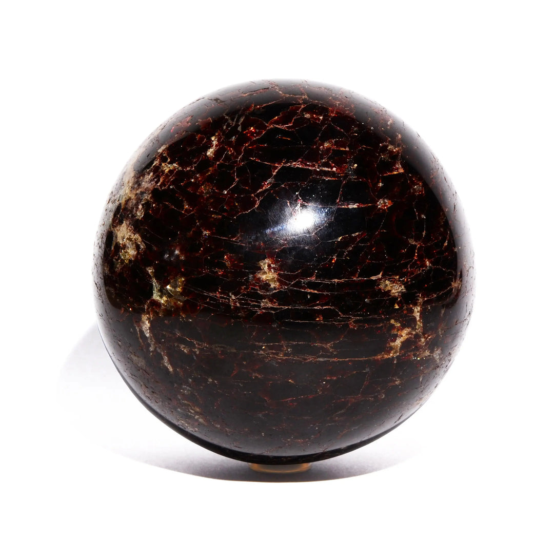 3.6 inch Garnet Sphere