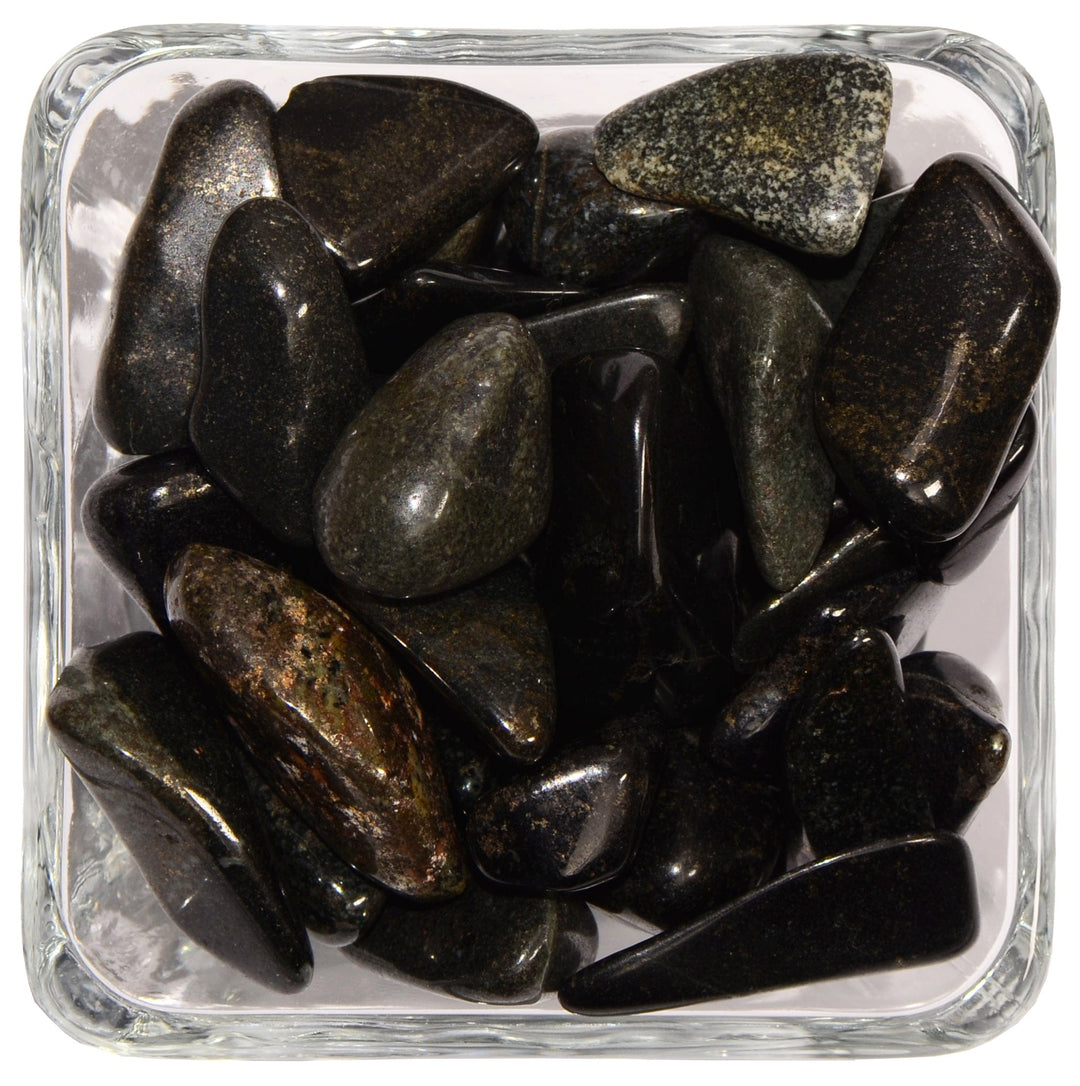 Lemurian Jade Tumbled Stone - Small - Polished