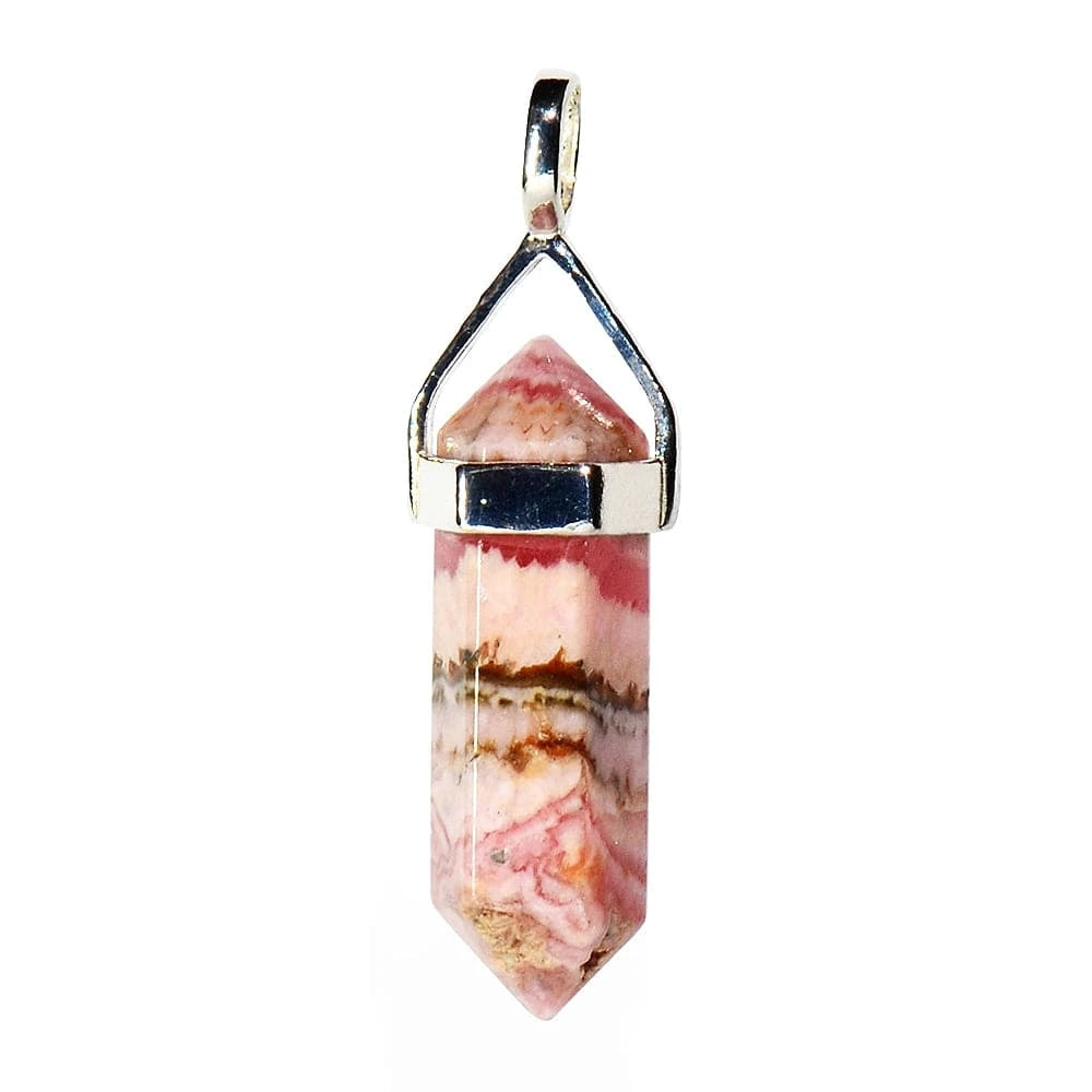 Buy Rhodochrosite for the stone of forgiveness.