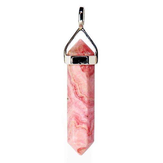 Buy Rhodochrosite for the stone of forgiveness.