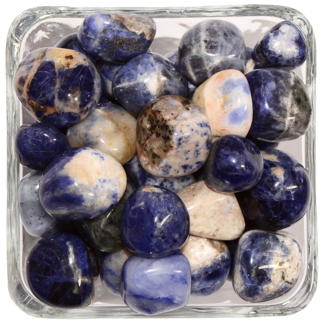 Sodalite Tumbled Stone - Polished