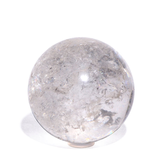 2.4 inch Clear Quartz Sphere - Polished