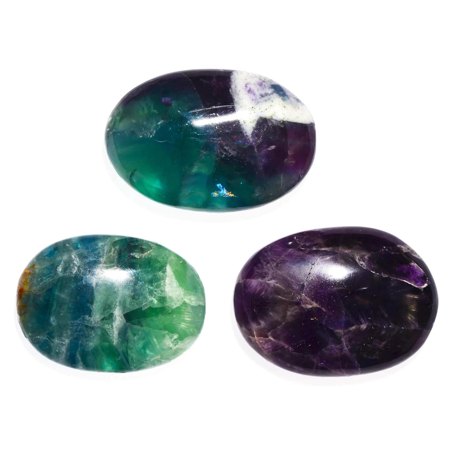 Fluorite Palm Stone