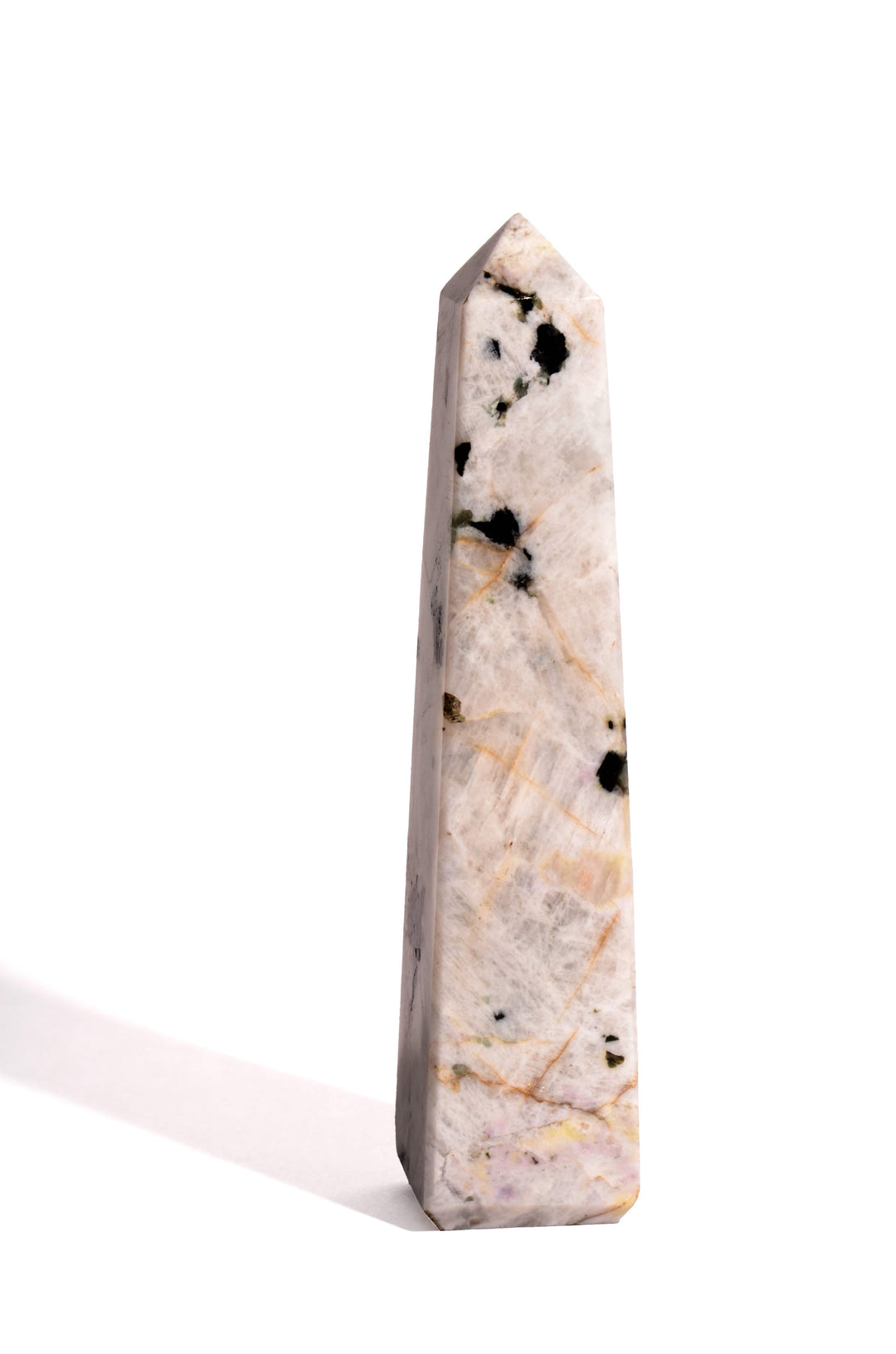 Rainbow Moonstone Obelisk