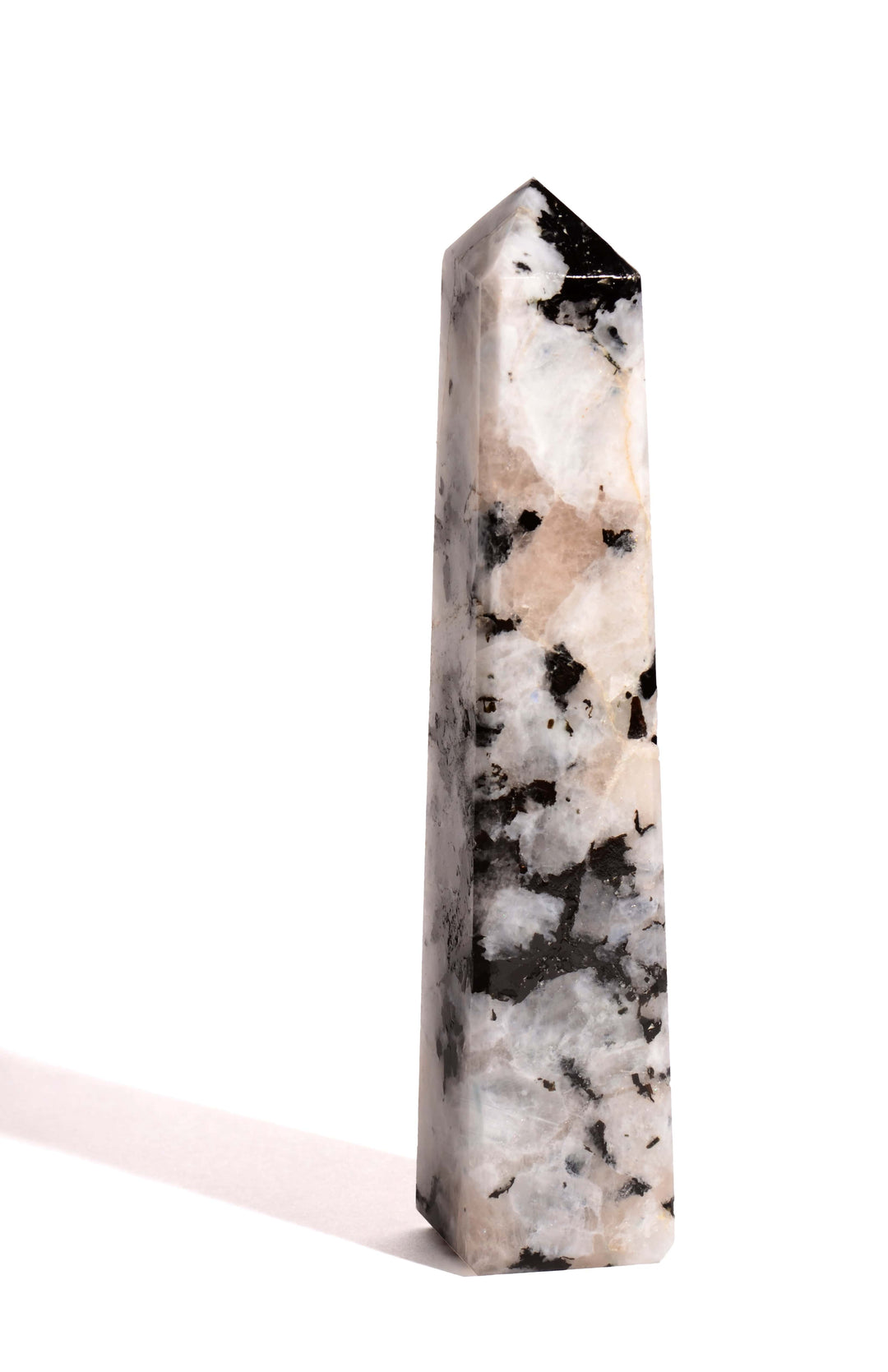 Rainbow Moonstone Obelisk