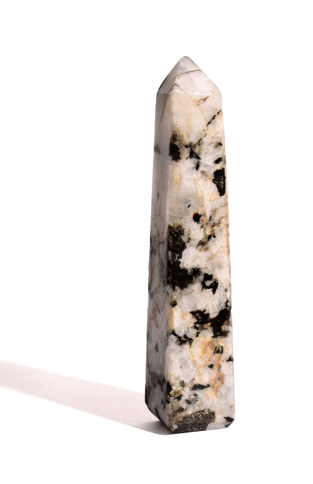 Rainbow Moonstone Obelisk