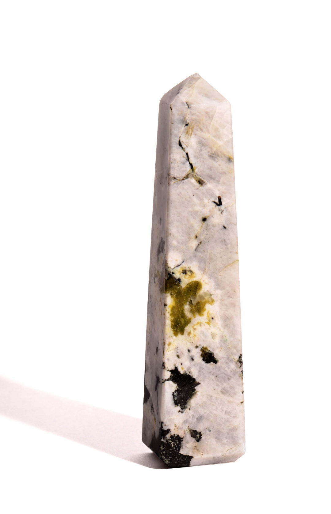 Rainbow Moonstone Obelisk