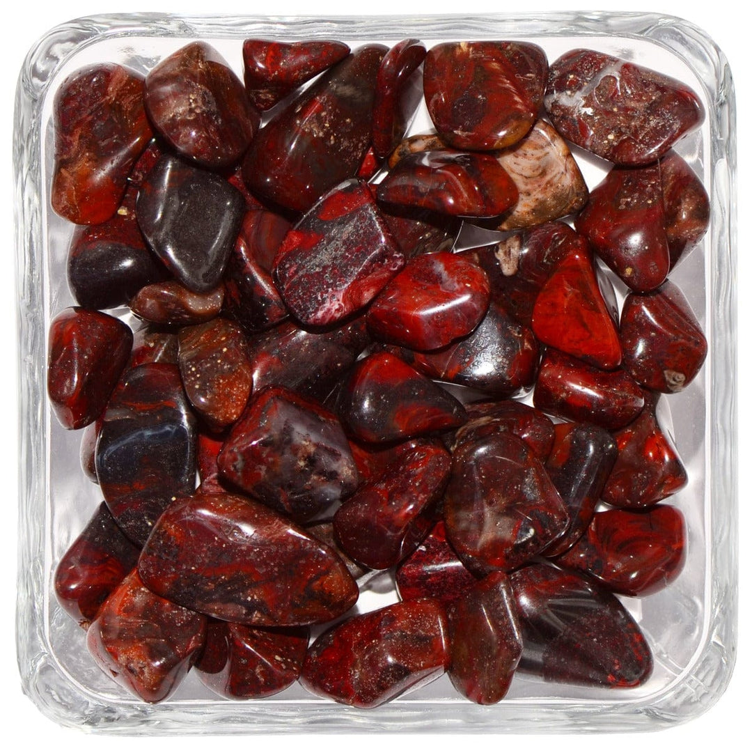 Mary Ellen Jasper Tumbled Stone - Polished