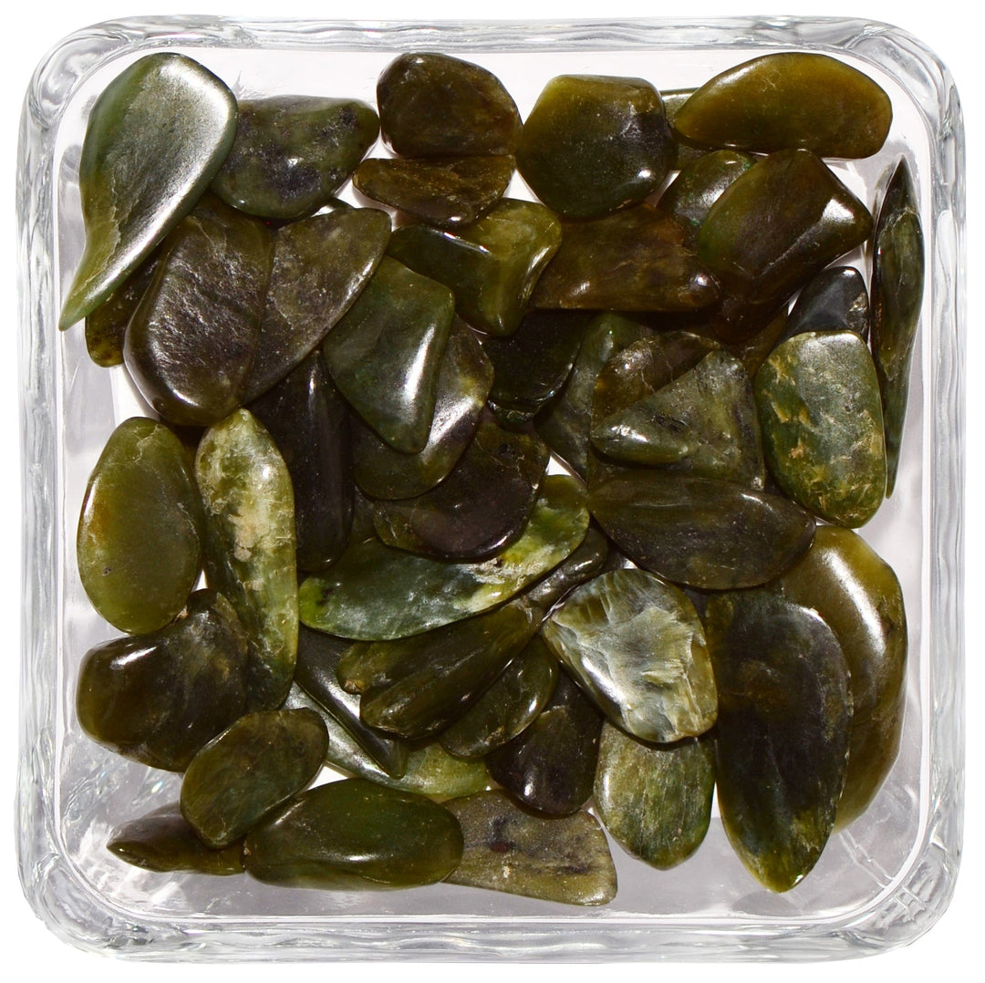 Jade Tumbled Stone - Polished - Small