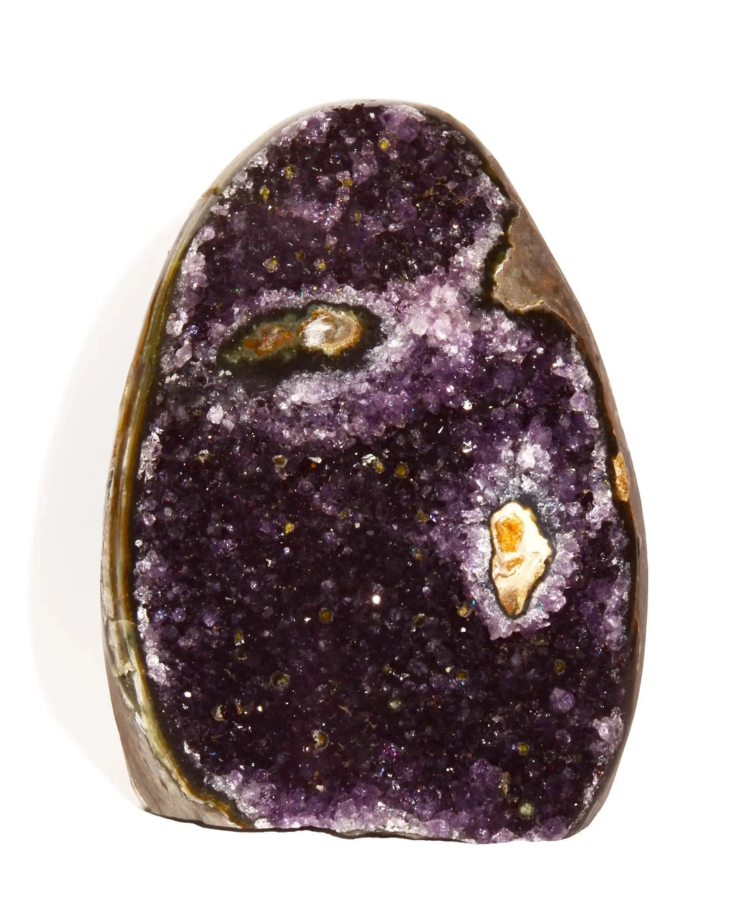 Buy Amethyst as a crystal known for protection and intuition.
