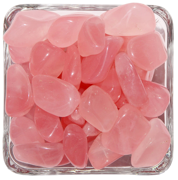 Rose Quartz Tumbled Stone - Polished