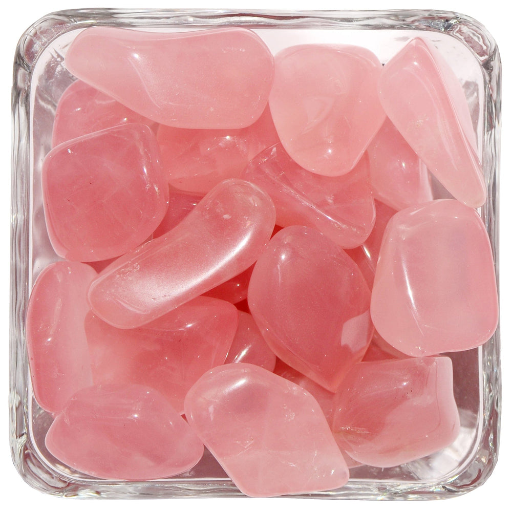 Rose Quartz Tumbled Stone - Polished