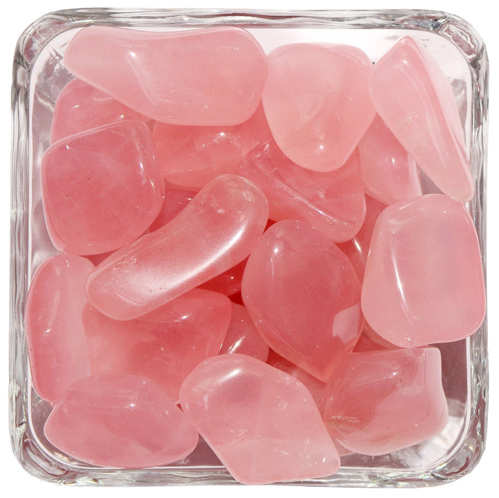 Rose Quartz Tumbled Stone - Polished