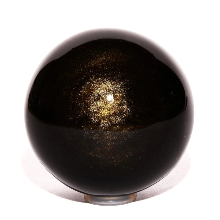 Gold Sheen Obsidian Sphere