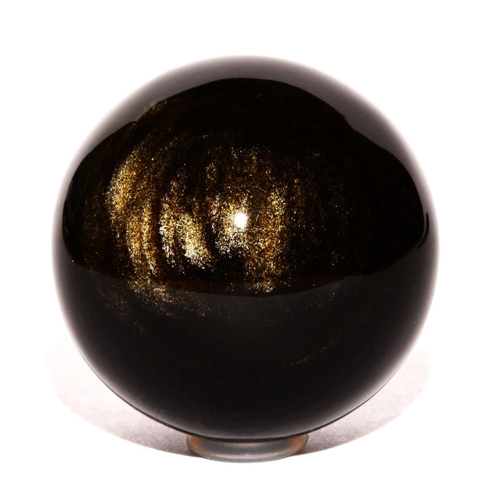 Gold Sheen Obsidian Sphere
