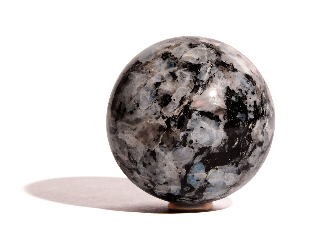 Rainbow Moonstone Sphere - Polished