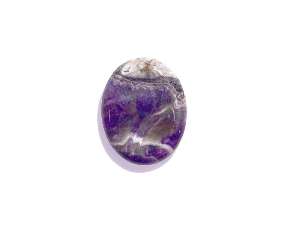 Amethyst Worry Stone