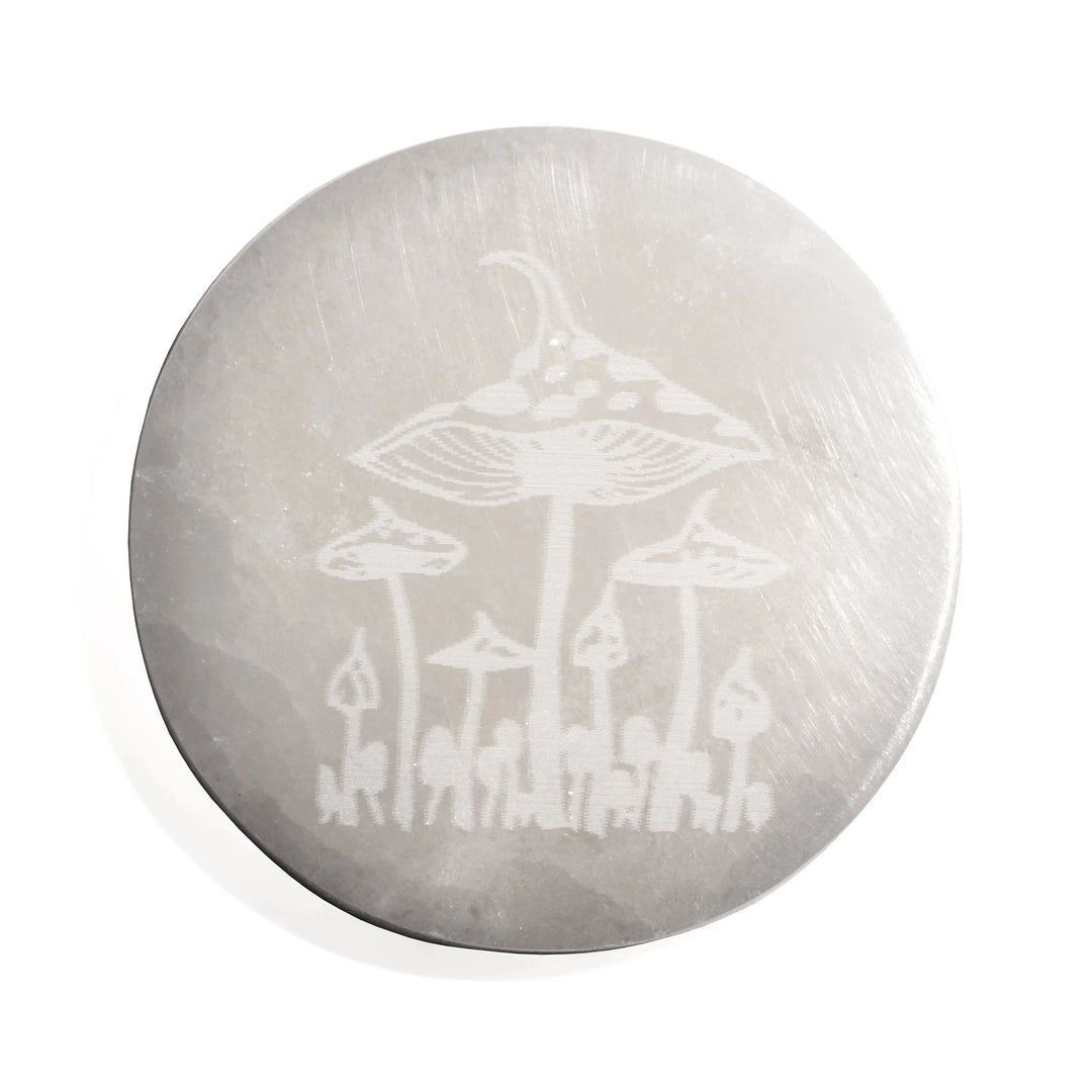 Selenite Etched Charging Plate
