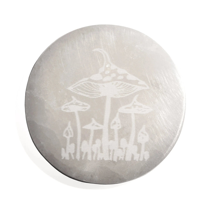Selenite Etched Charging Plate