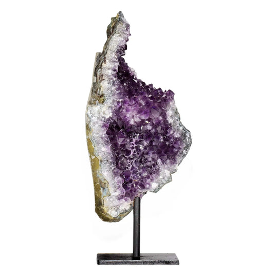 Amethyst Geode on Pin Stand