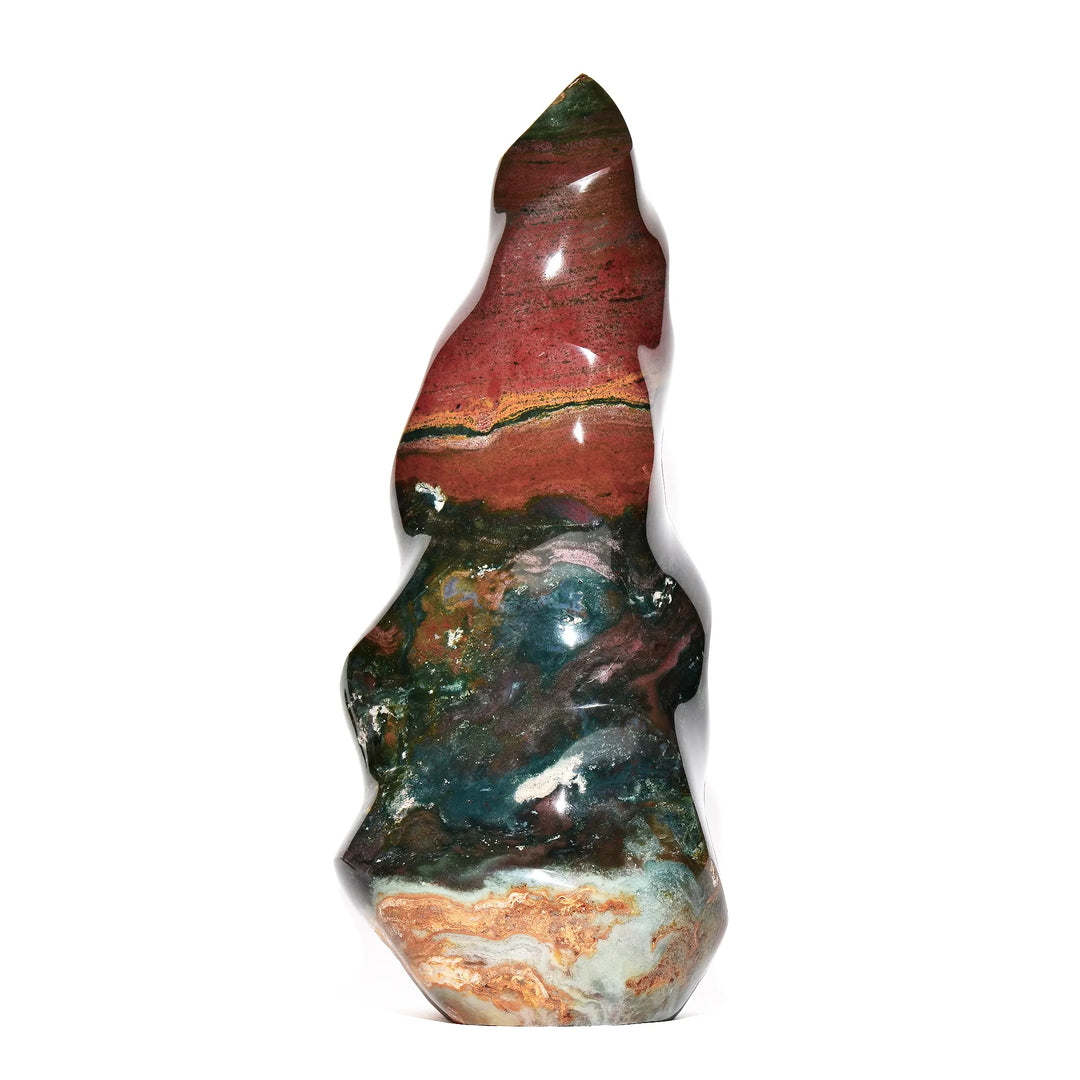 Buy Ocean Jasper as it assists with centering the mind and achieving mental relaxation.