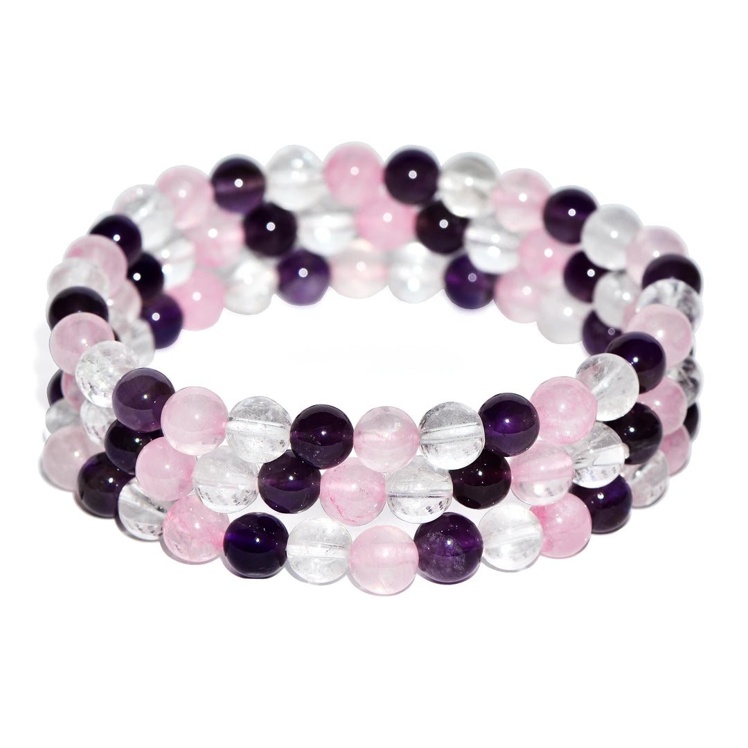 Buy Amethyst for the calming crystal.