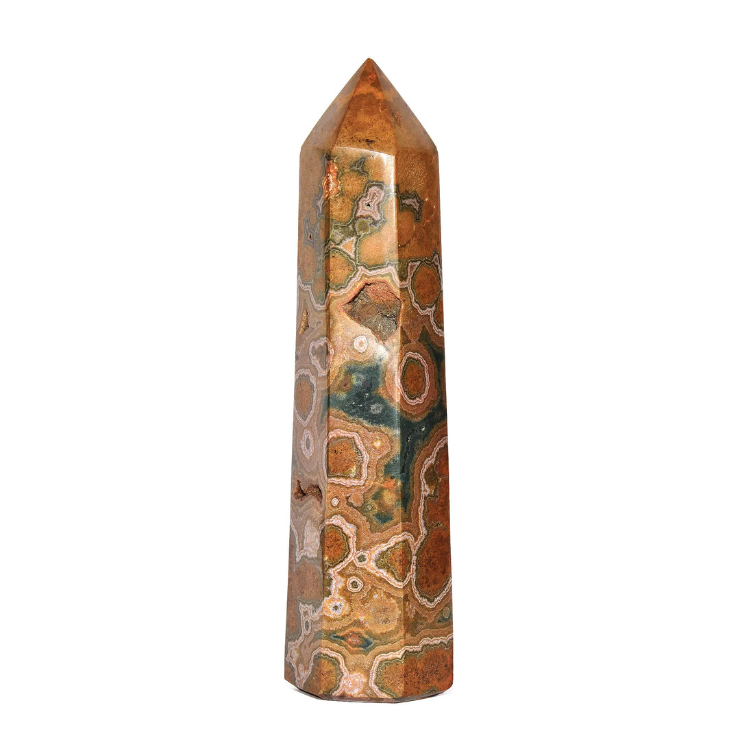 Buy Ocean Jasper as it assists with centering the mind and achieving mental relaxation.