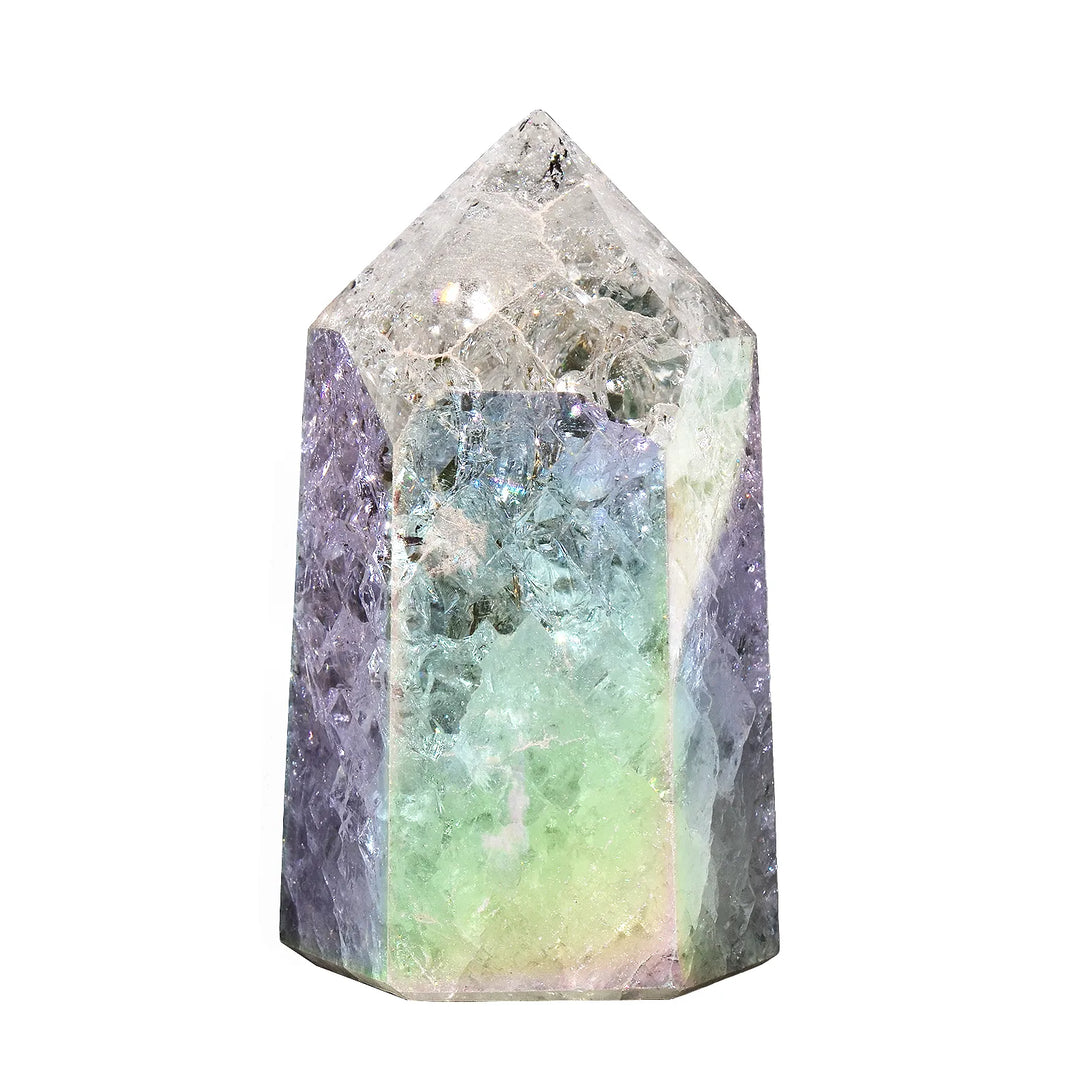 Buy Angel Aura Quartz for the crystal of angelic connection.