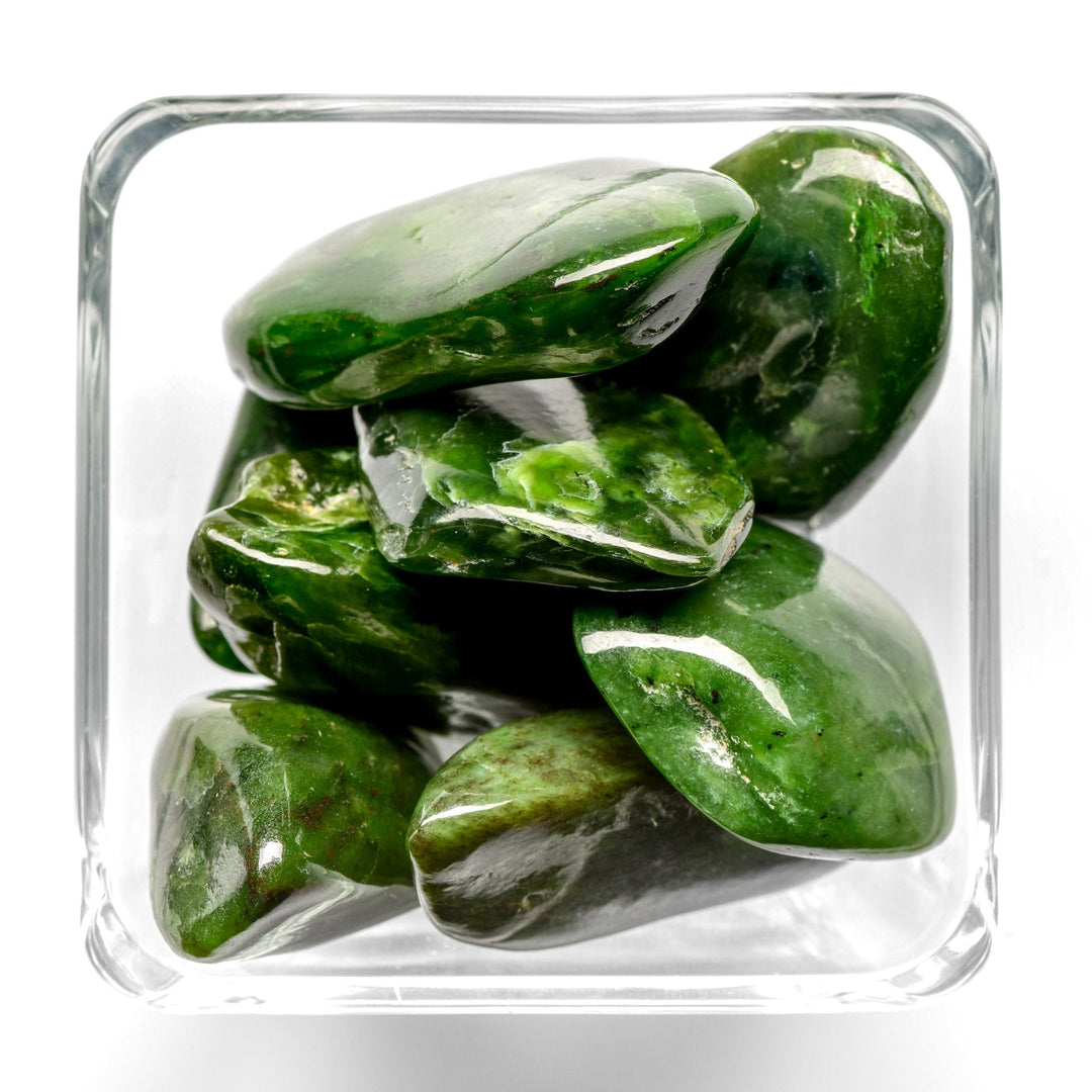 Jade Tumbled Stone - Polished - Small