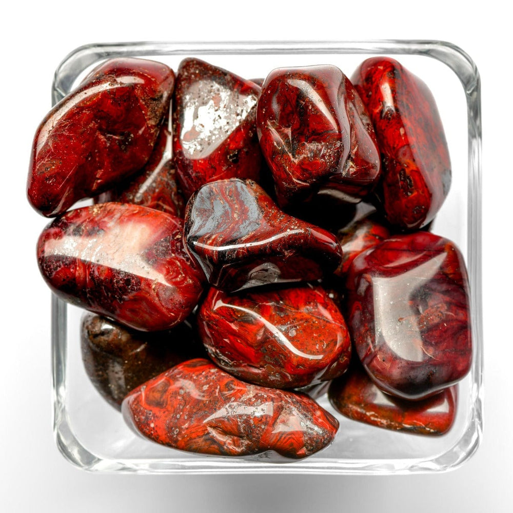 Mary Ellen Jasper Tumbled Stone - Polished