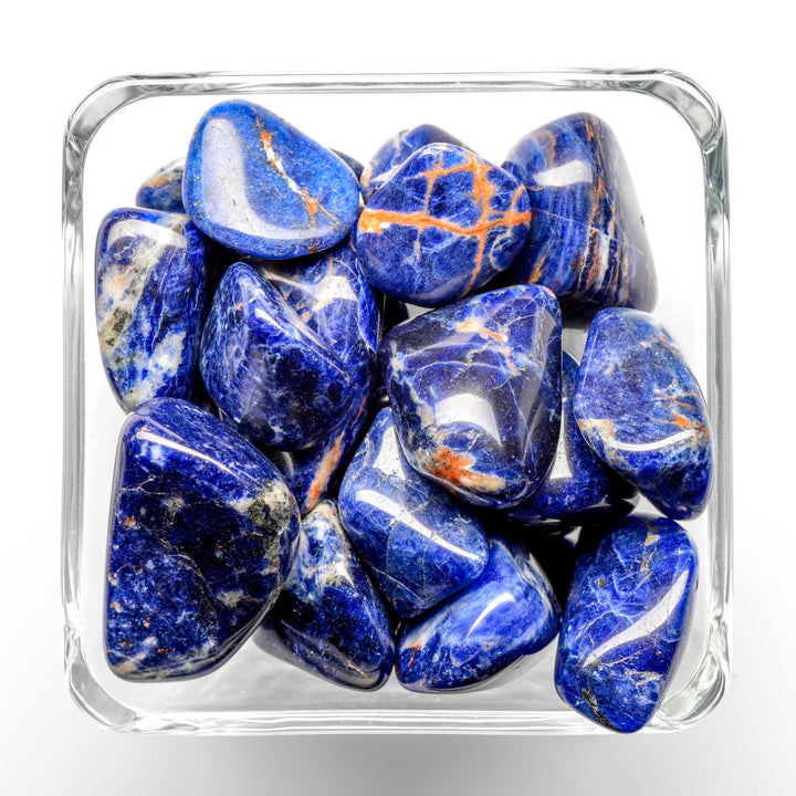 Sodalite Tumbled Stone - Polished