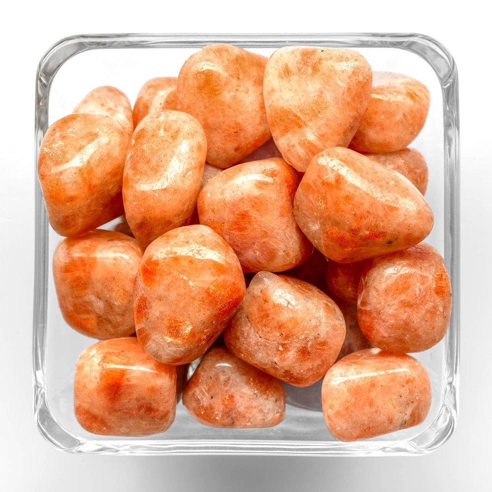 Sunstone Tumbled Stone - Polished