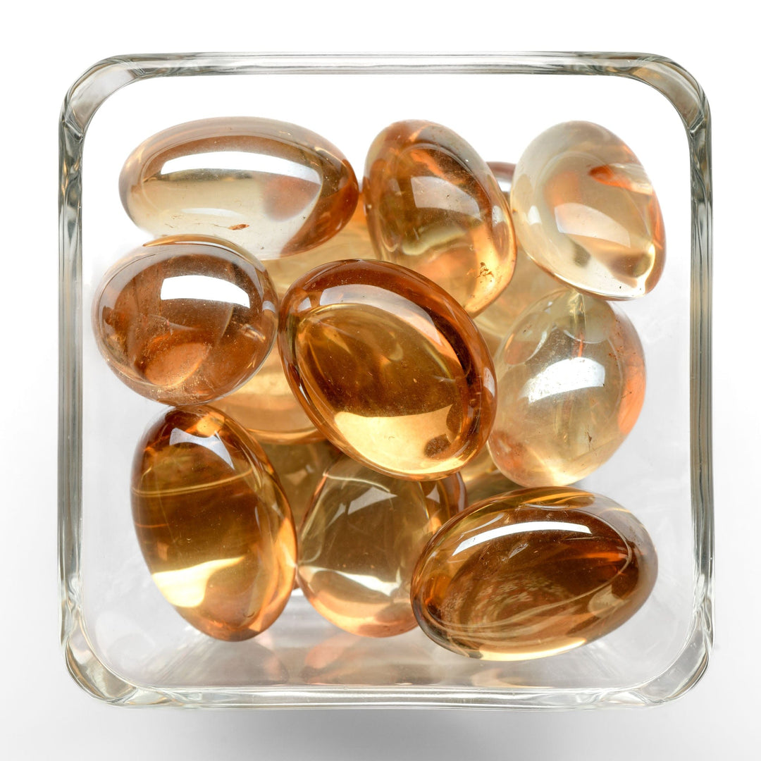 Imperial Topaz Tumbled Stone - Polished - Small