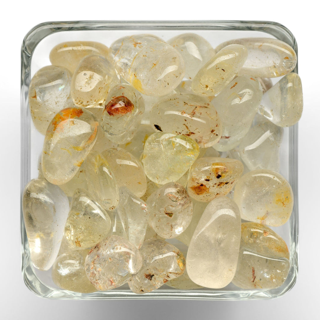 Topaz Tumbled Stone - Polished