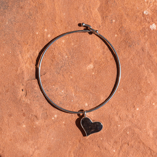 Beach Bangle Cathedral Rock Charged Heart Bracelet