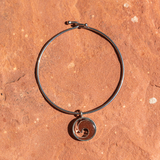 Beach Bangle Bell Rock Charged Wave Bracelet