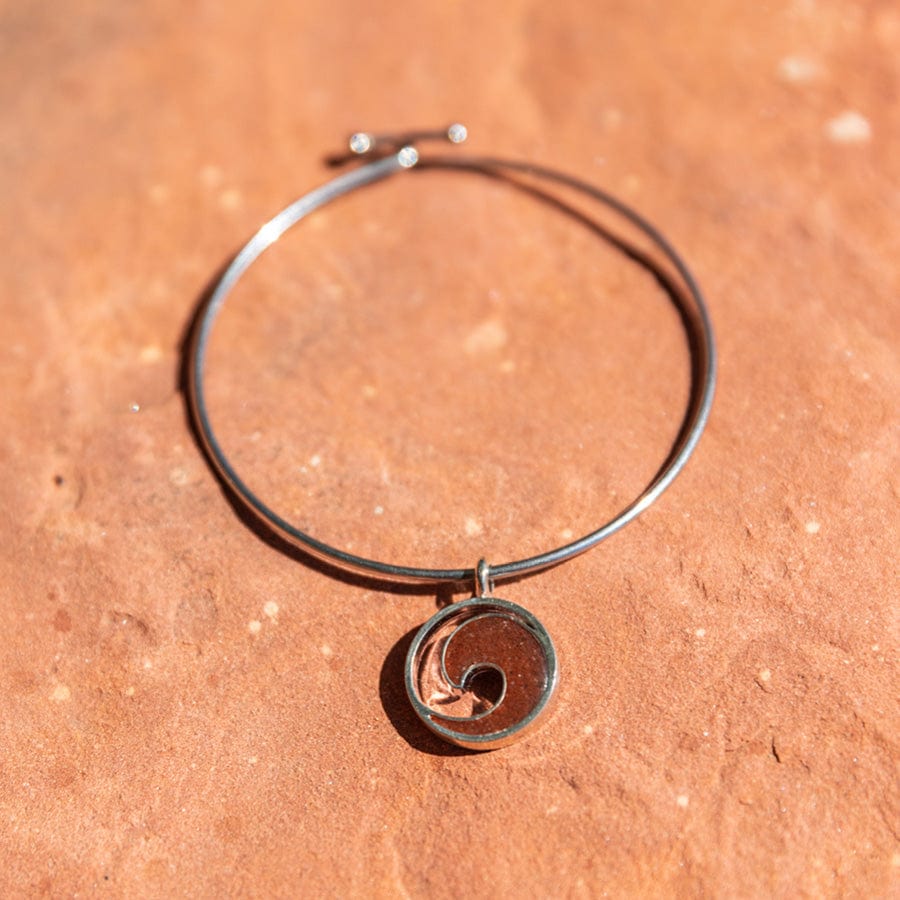 Beach Bangle Bell Rock Charged Wave Bracelet
