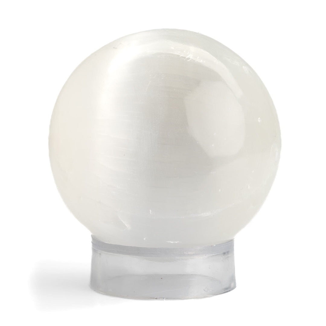 Selenite Sphere - Polished Crystal