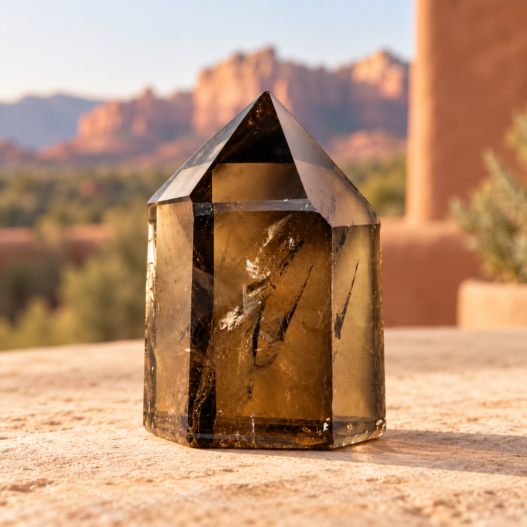 Medium Smoky Quartz Point