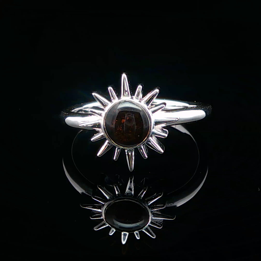 The Vortex Ring Collection - Delicate Sunburst Cathedral 