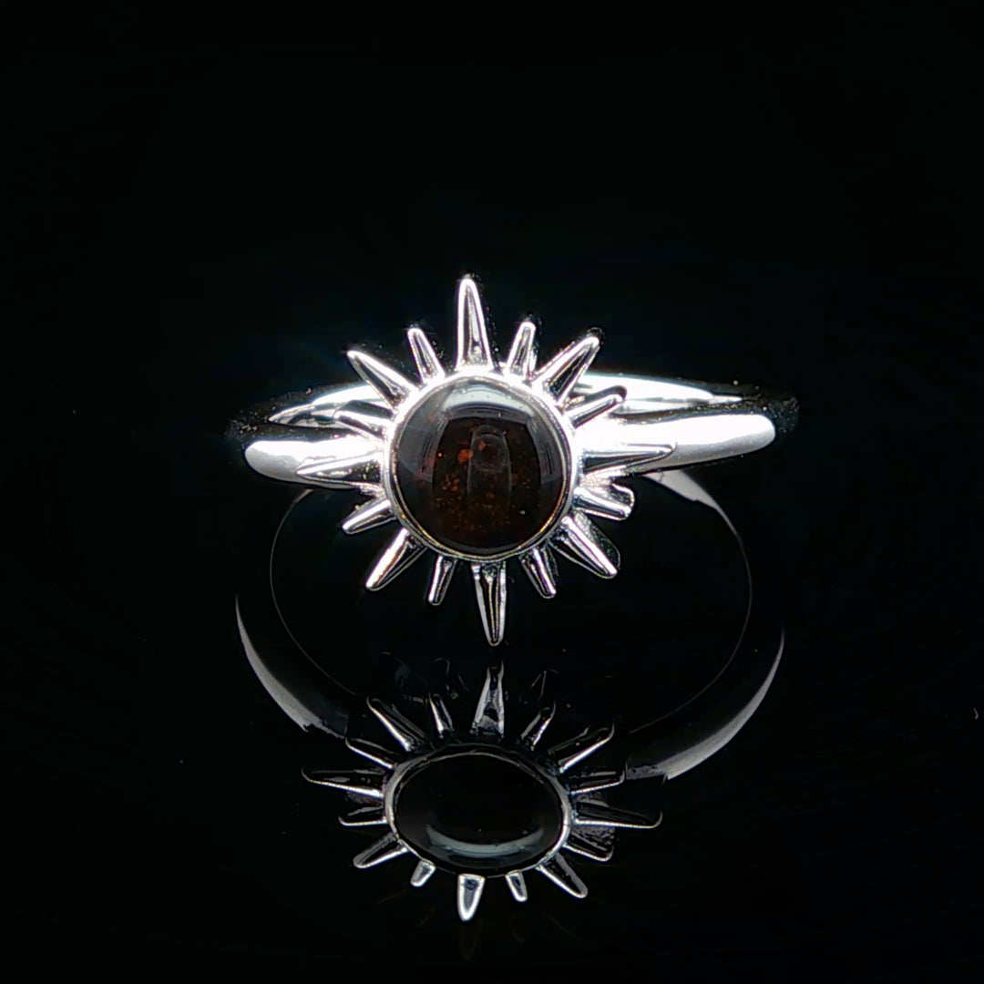 The Vortex Ring Collection - Delicate Sunburst Cathedral front view