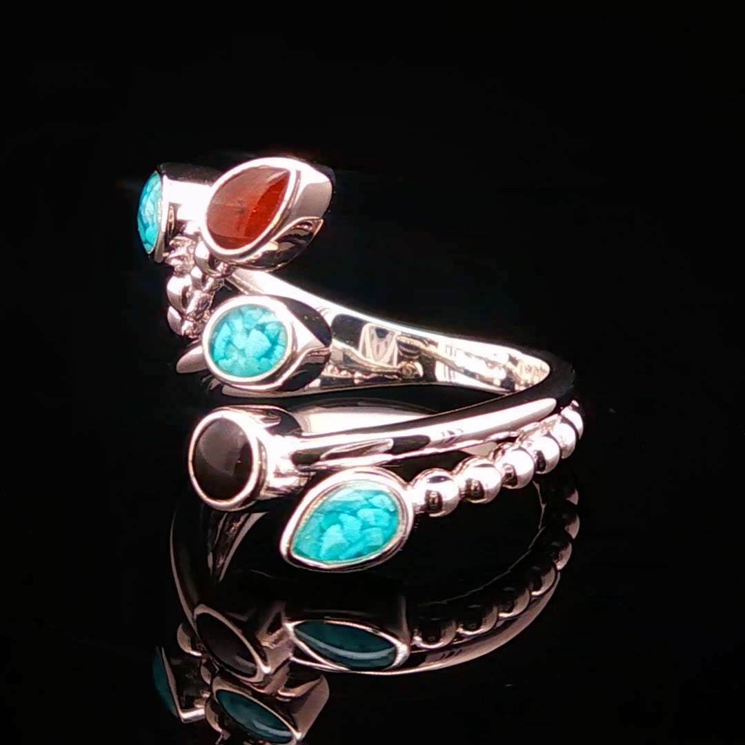 The Vortex Ring Collection: Five Elemental Organic Ring side view
