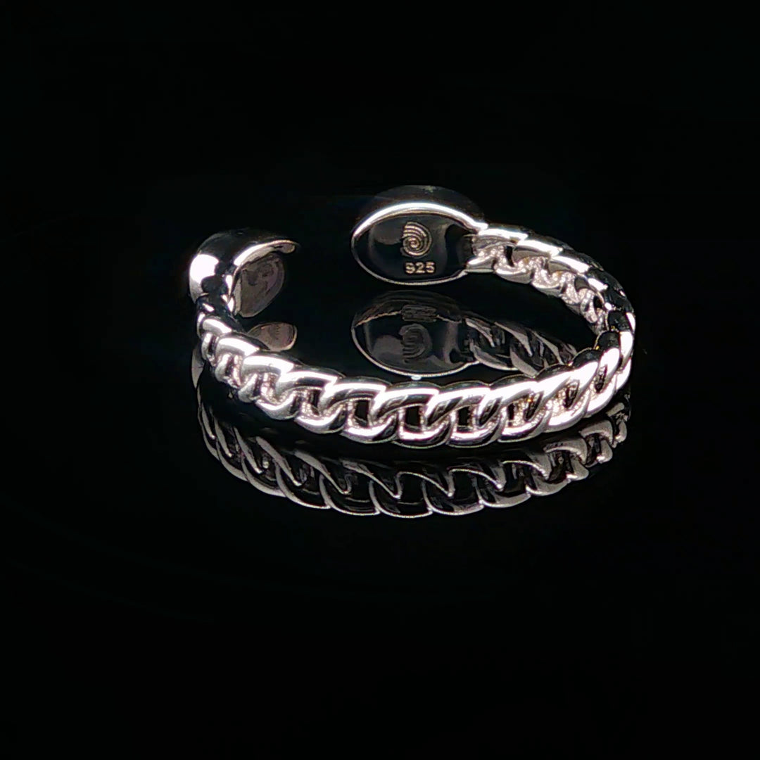 The Vortex Ring Collection: Stepping Stones Bell Rock &amp; Turquoise Ring back view