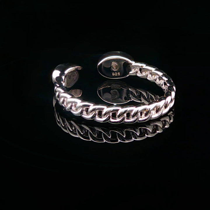 The Vortex Ring Collection: Stepping Stones Bell Rock &amp; Turquoise Ring back view