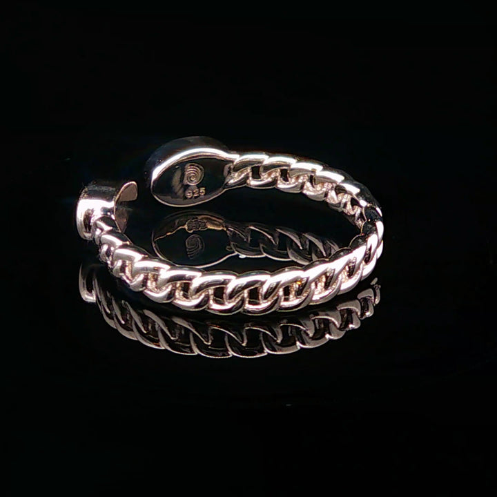 The Vortex Ring Collection: Stepping Stones Cathedral Rock &amp; Turquoise Ring back view