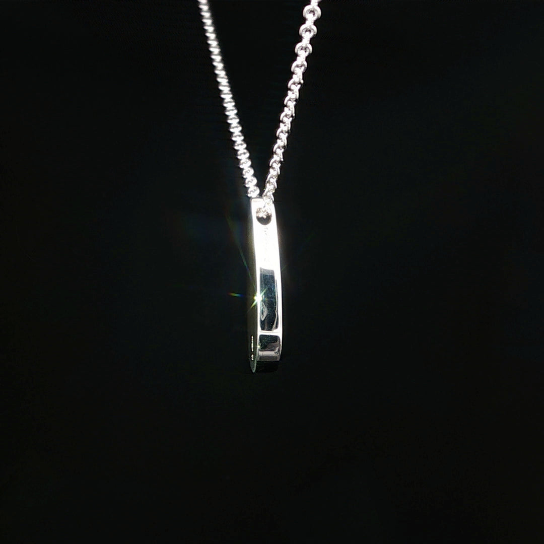 Teardrop Cathedral Rock & Turquoise Necklace with Diamonds