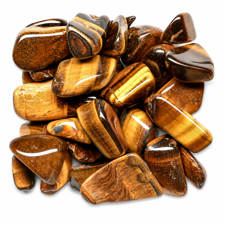 Gold Tiger Eye Tumbled Stone