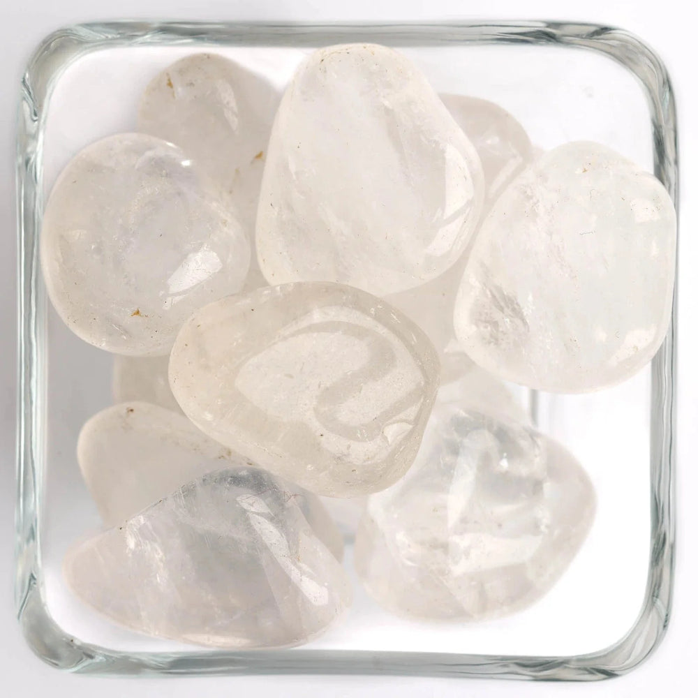 Clear Quartz Tumbled Stone - Polished - Small