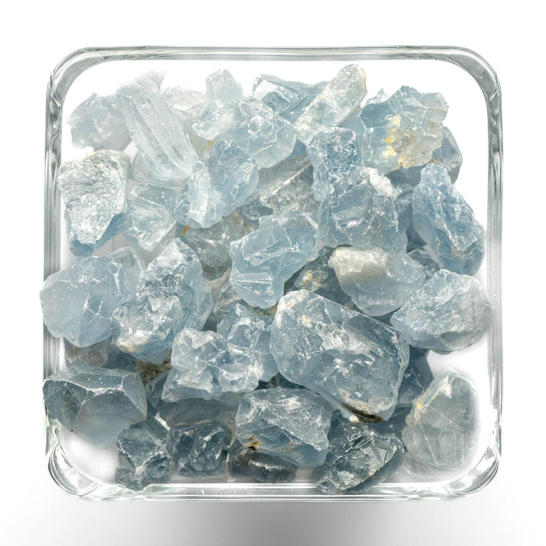 Celestite Raw Tumbled Stone - Small