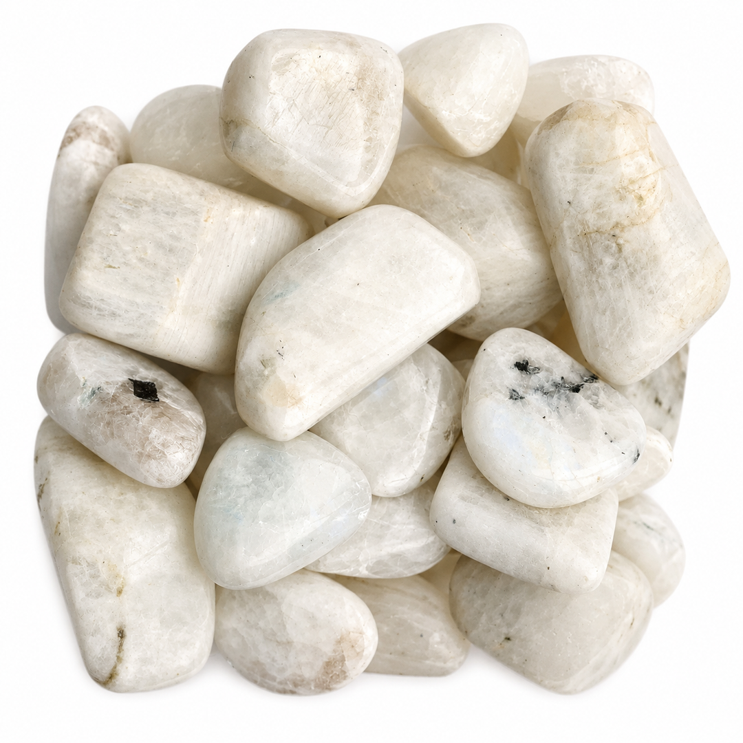 Rainbow Moonstone Tumbled Stone